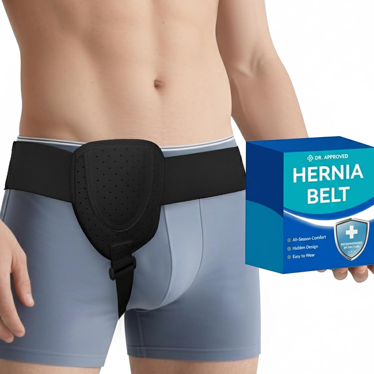 Tovrinala Left / Right Inguinal Hernia Belt